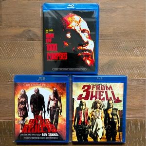 Rob Zombie Firefly Family Trilogy Blu-Ray Horror Movie Bundle
